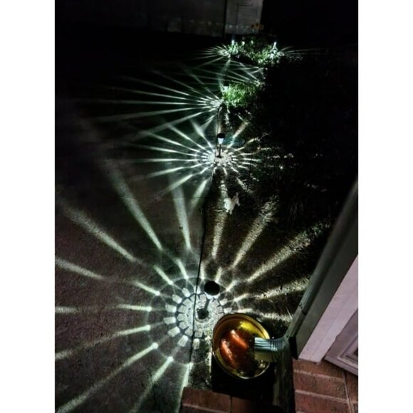 12Pack Solar Lights Outdoor Waterproof, Pathway Lights Solar Powered - Picture 2 of 2